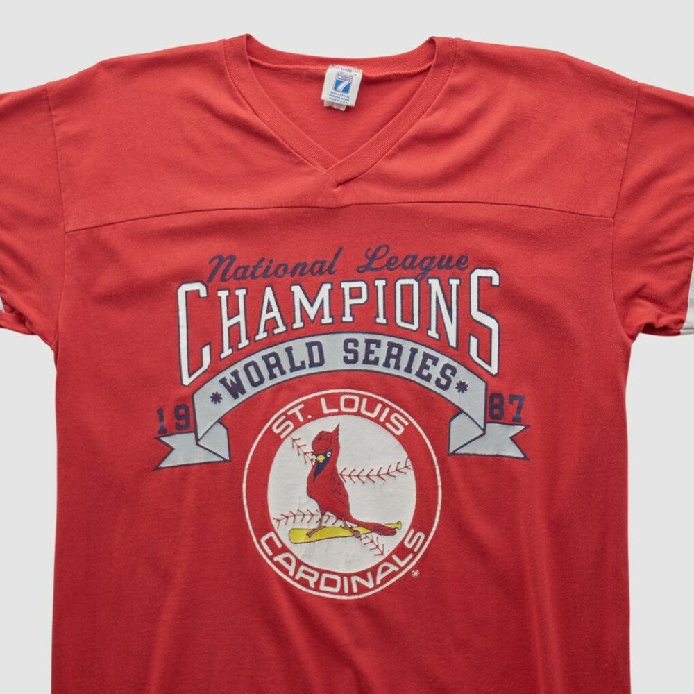 St. Louis Cardinals Logo Athletic 1987 T-shirt Outlet