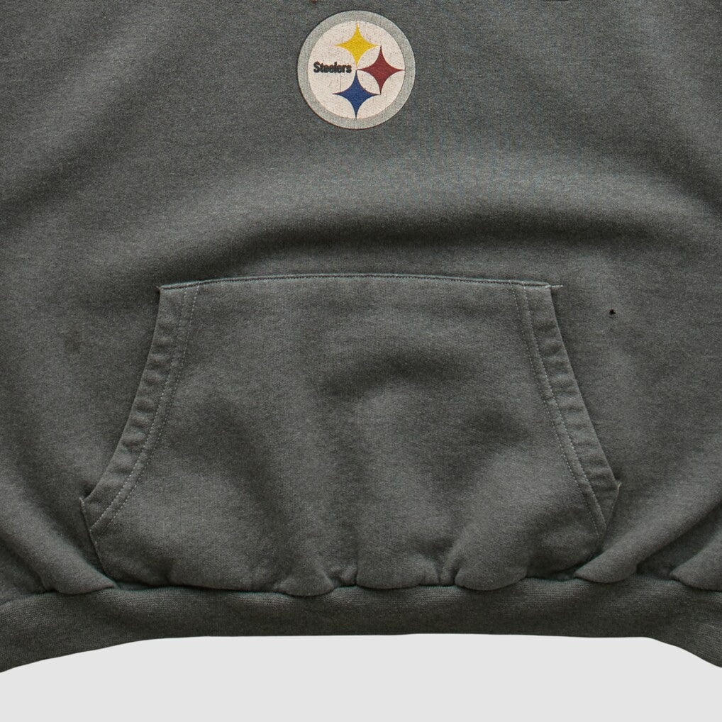 Pittsburgh Steelers NFL 2000s Hooded Sweatshirt - Black Vintage - Fanatics
