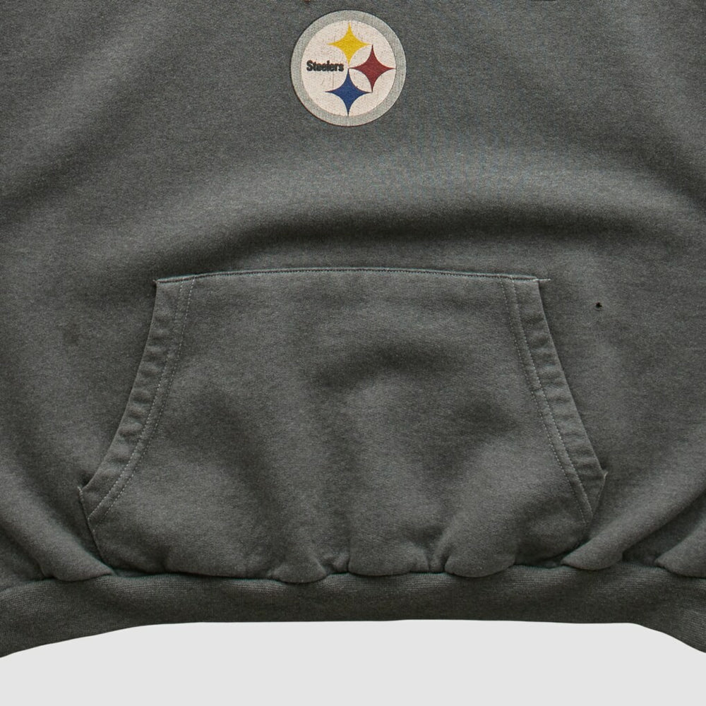 Pittsburgh Steelers NFL 2000s Hooded Sweatshirt - Black Vintage - Fanatics