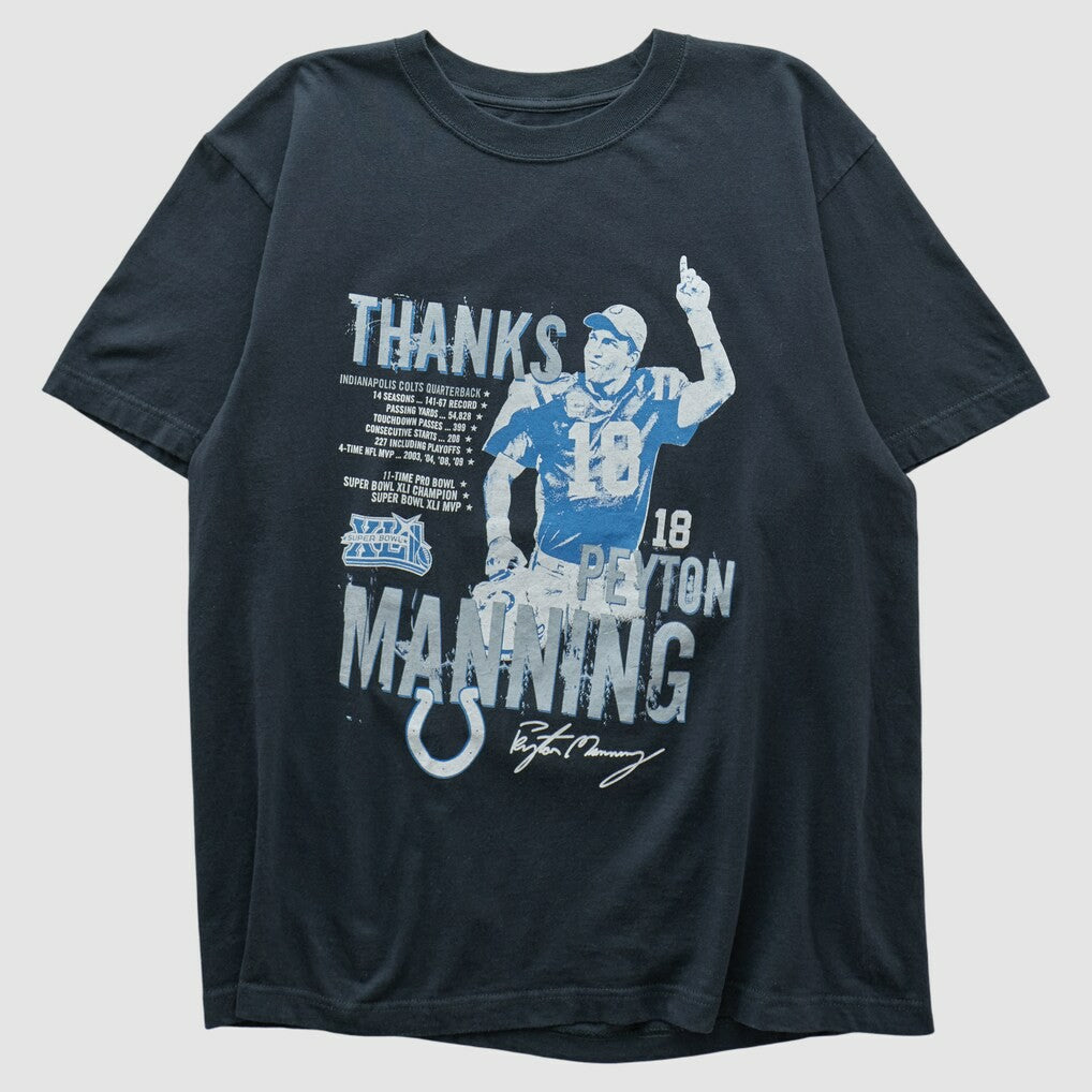 Indianapolis Colts Reebok 2008 T-shirt - Navy Vintage - Fanatics