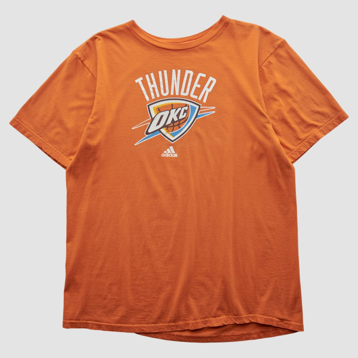 Vintage Oklahoma City Thunder Go-to Tee 2010s T-shirt Orange