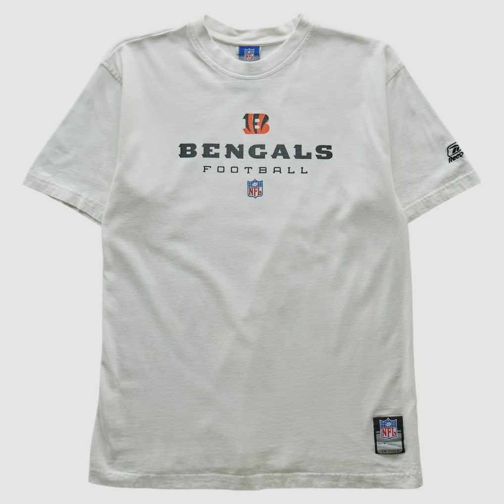 Cincinnati Bengals Reebok 2000s T-shirt - White Vintage - Fanatics