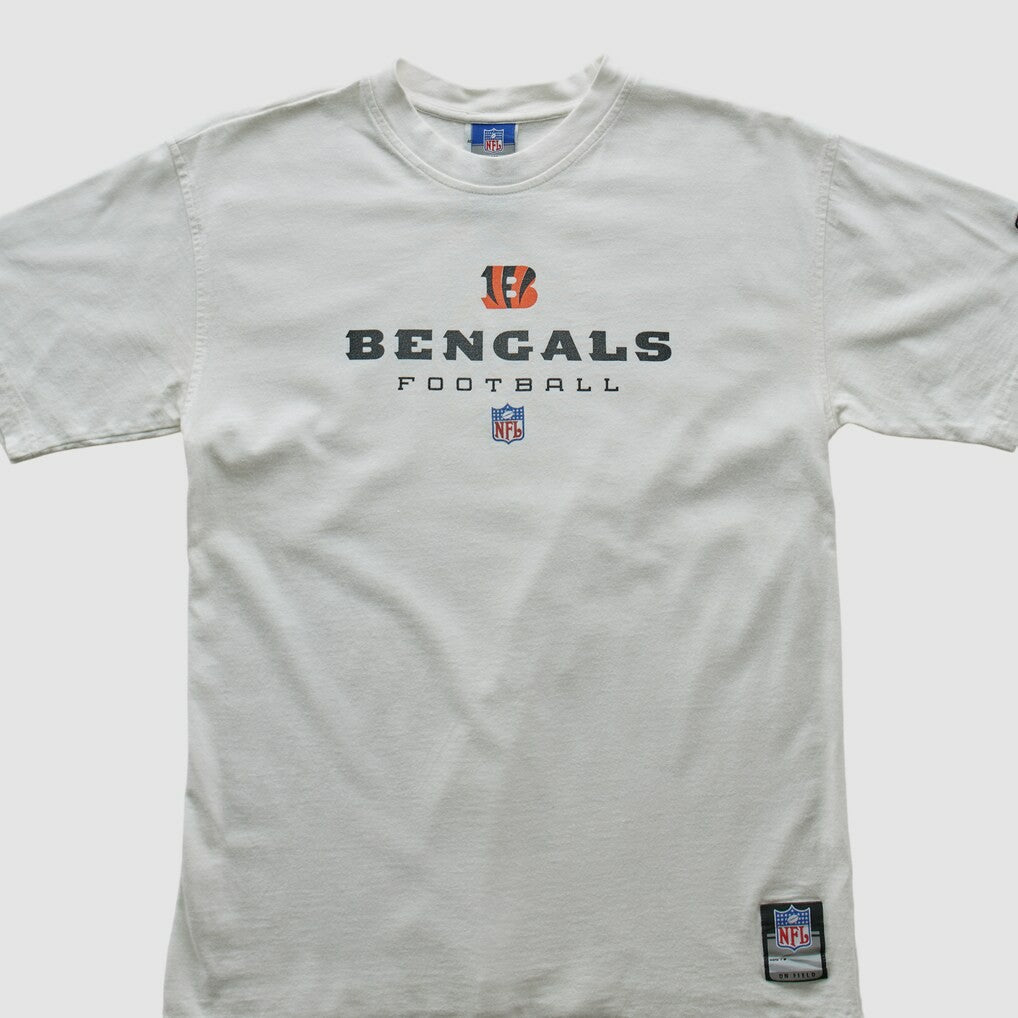 Cincinnati Bengals Reebok 2000s T-shirt - White Vintage - Fanatics