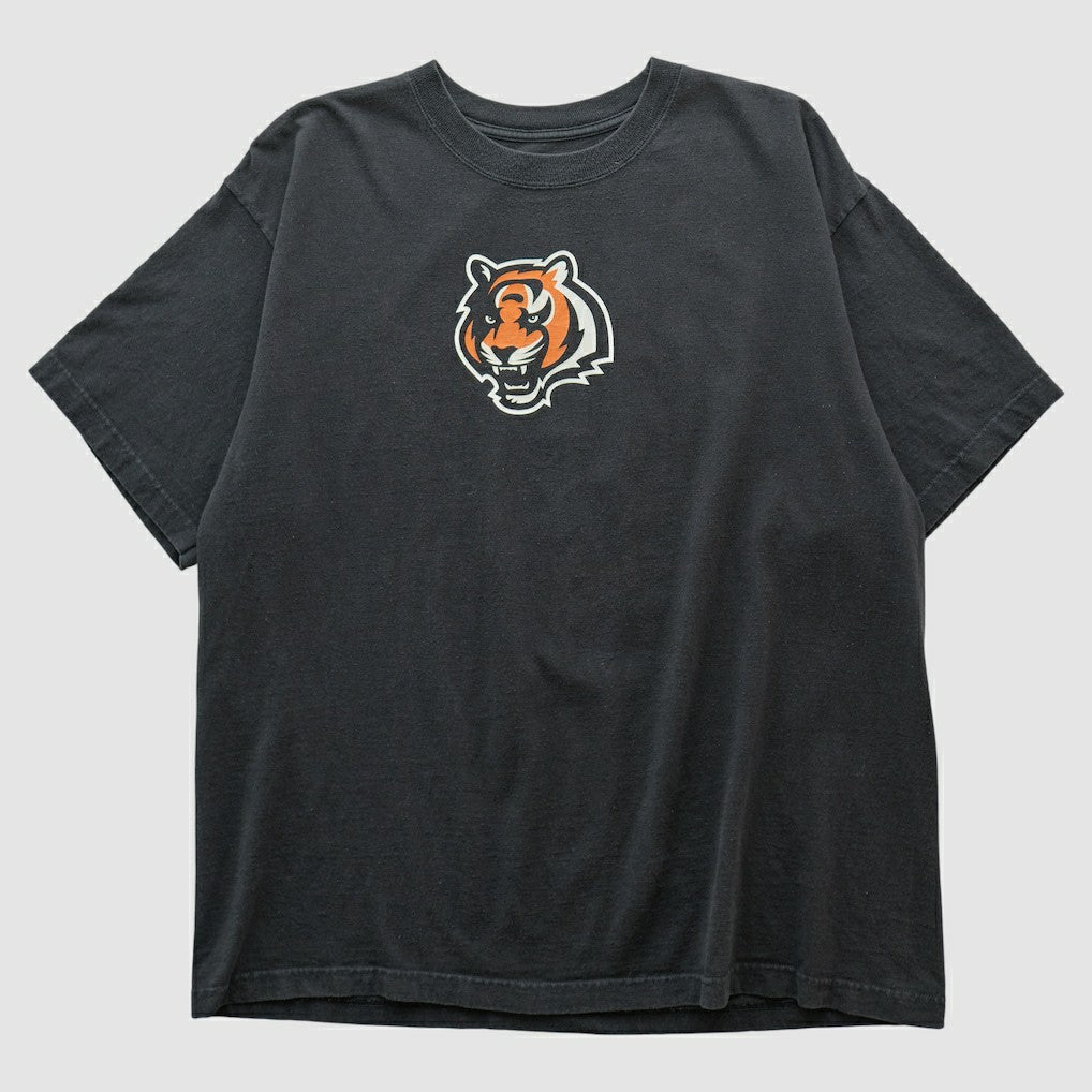 Cincinnati Bengals Reebok 2000s T-shirt - Black Vintage - Fanatics