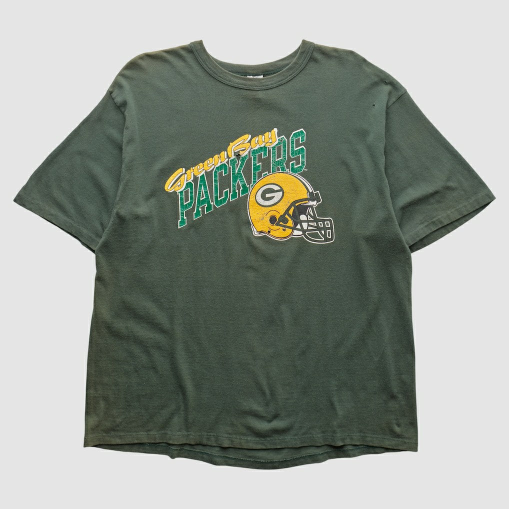 Green Bay Packers Champion 90s T-shirt - Green Vintage - Fanatics
