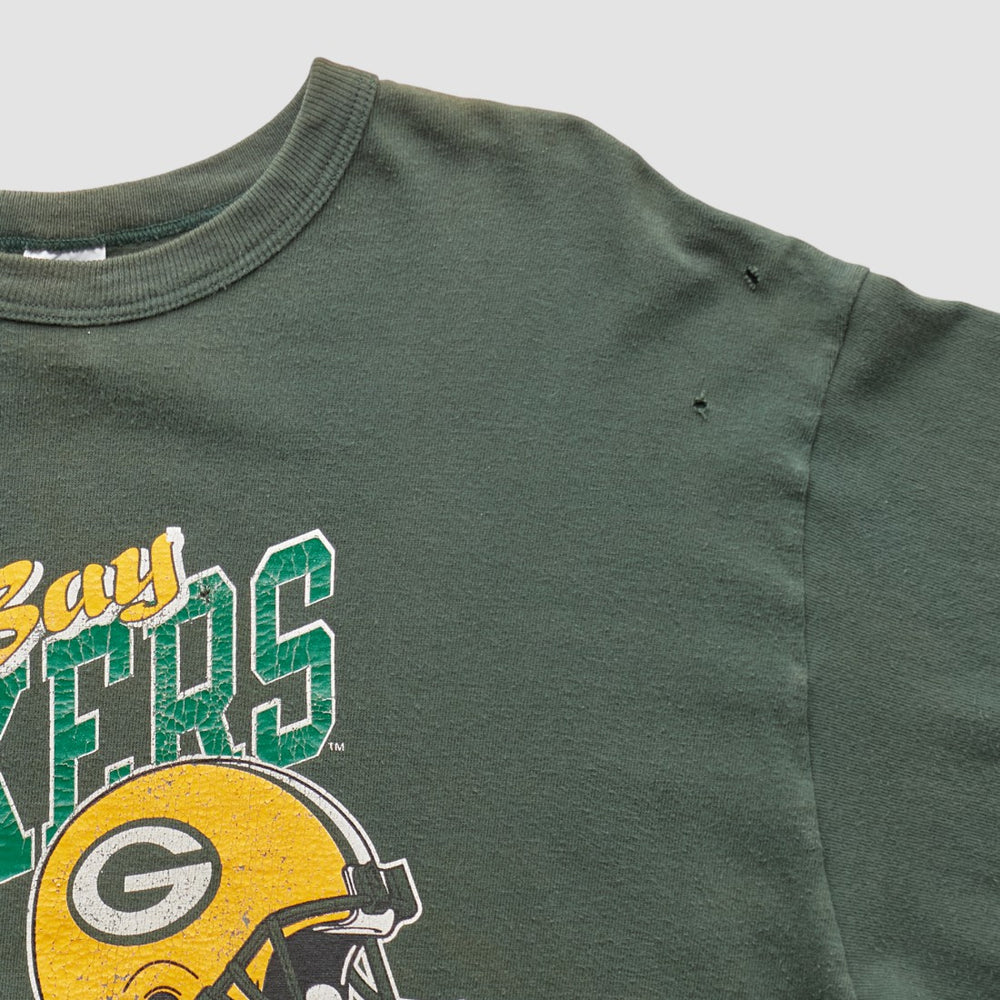 Green Bay Packers Champion 90s T-shirt - Green Vintage - Fanatics