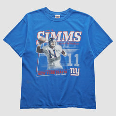 Phil Simms NFL 2000s T-shirt - Blue Vintage - Fanatics