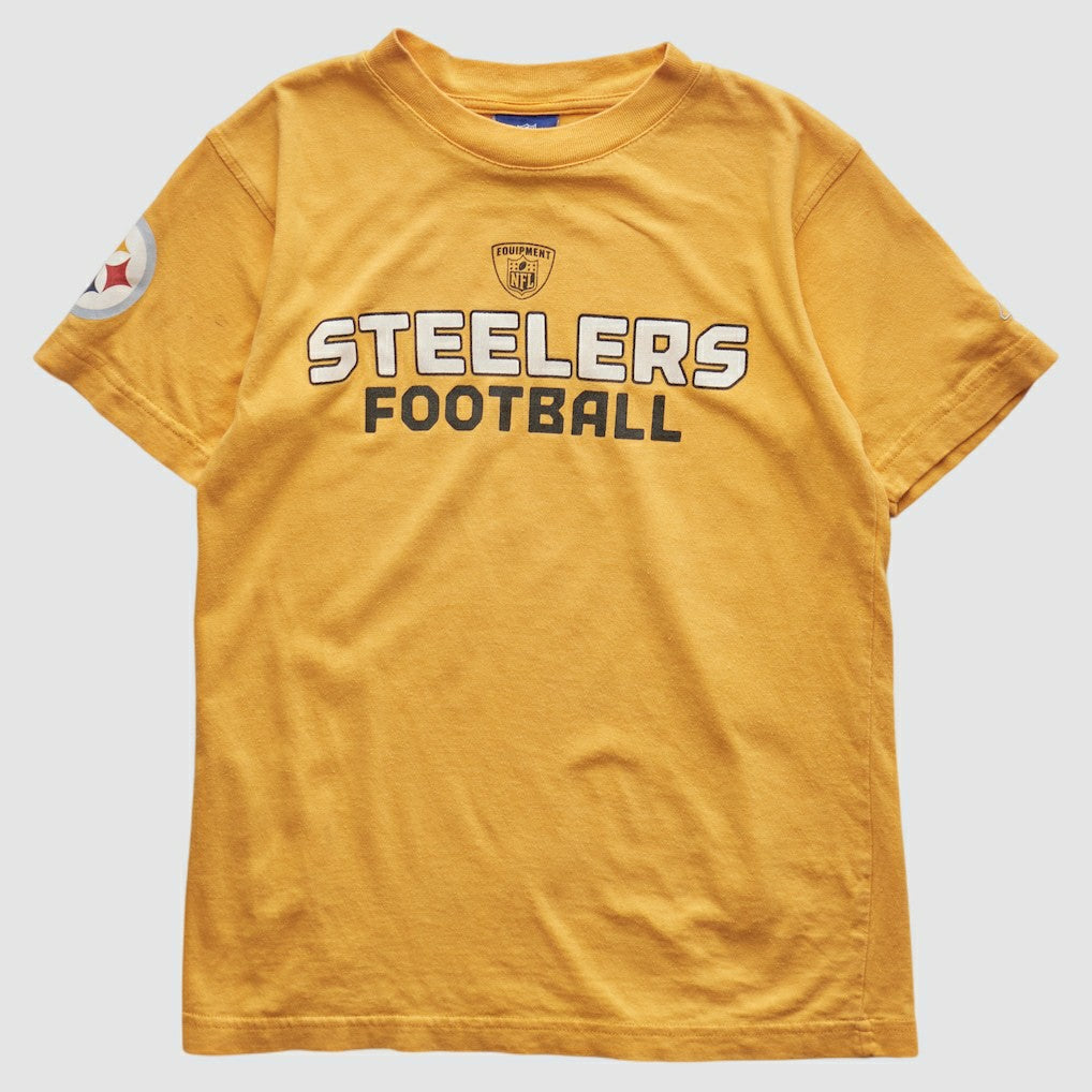 Pittsburgh Steelers Reebok 2000s T-shirt - Yellow Vintage - Fanatics