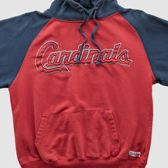 St. Louis Cardinals Stitches 2000s Hooded Pullover Sweatshirt Outlet