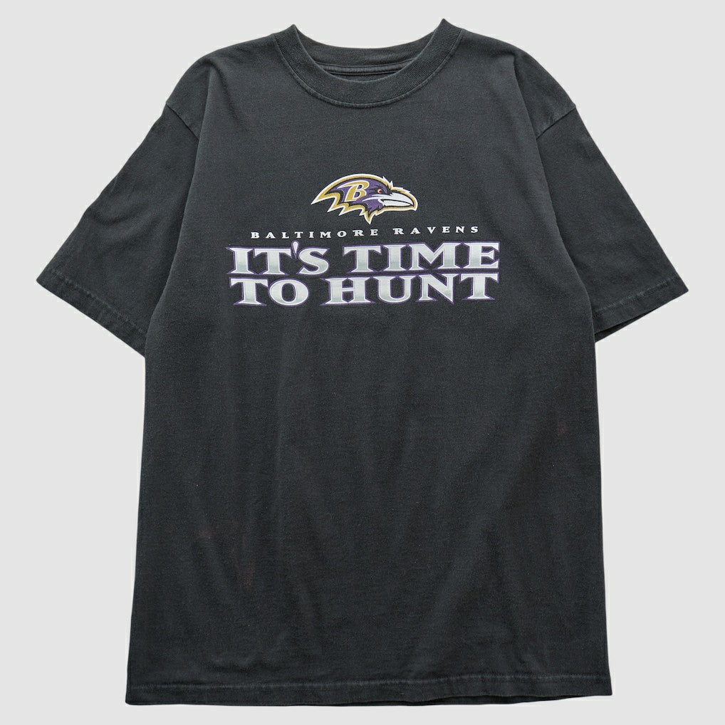 Baltimore Ravens Reebok 2000s T-shirt - Black Vintage - Fanatics