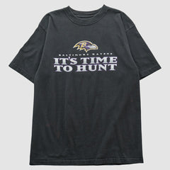 Baltimore Ravens Reebok 2000s T-shirt - Black Vintage - Fanatics