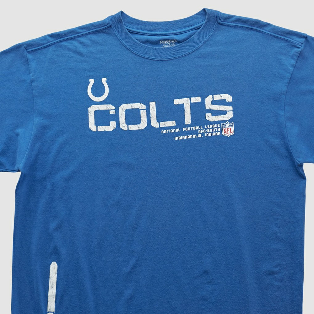 Indianapolis Colts Reebok 2000s T-shirt - Blue Vintage - Fanatics