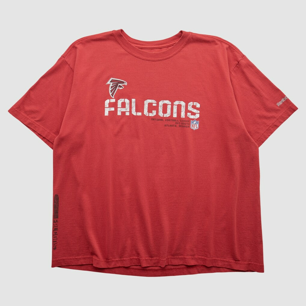 Atlanta Falcons Reebok 2000s T-shirt - Red Vintage - Fanatics
