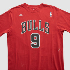 Adidas Chicago Bulls 2010s T-shirt Red Vintage