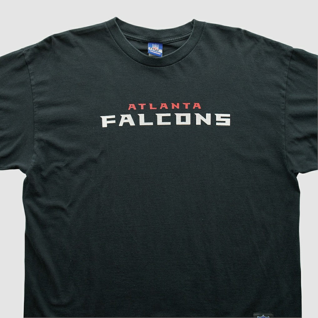 Atlanta Falcons Reebok 2000s T-shirt - Black Vintage - Fanatics