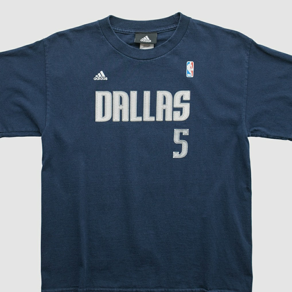 Adidas Dallas Mavericks 2010s T-shirt Navy Vintage