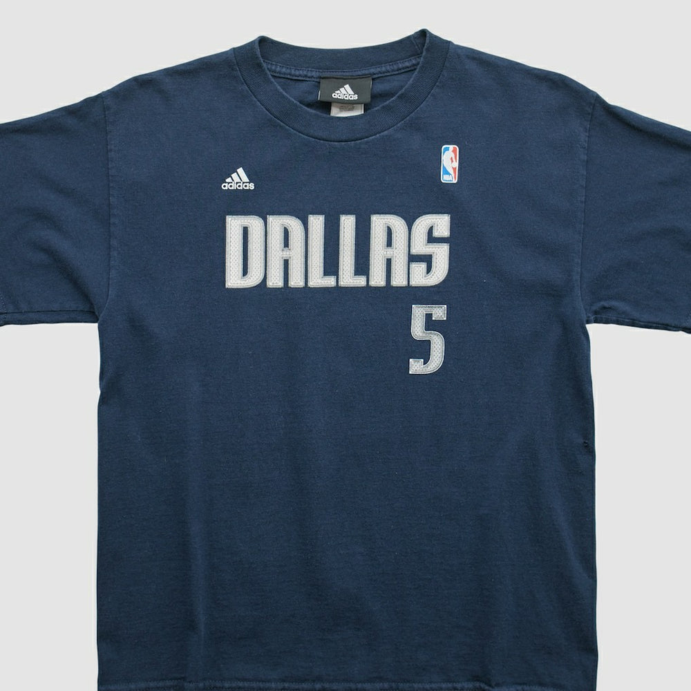 Adidas Dallas Mavericks 2010s T-shirt Navy Vintage