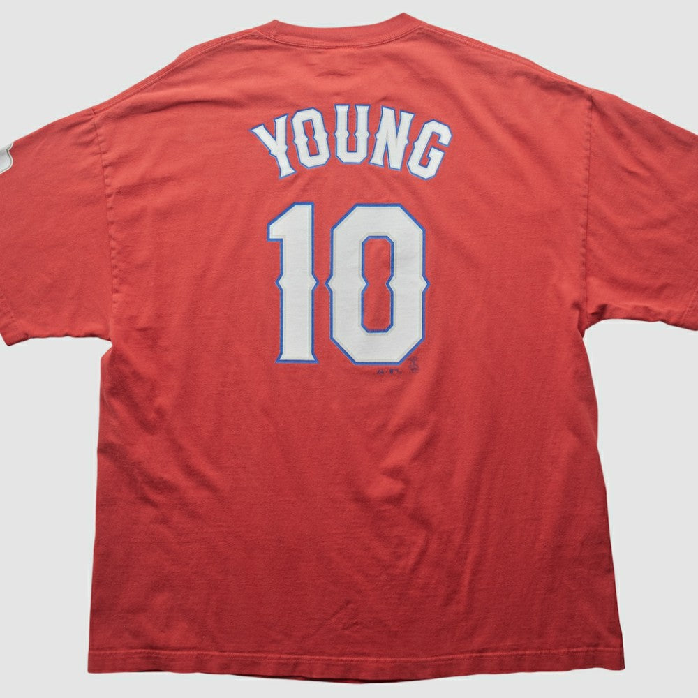 Texas Rangers Majestic 2000s T-shirt Discount
