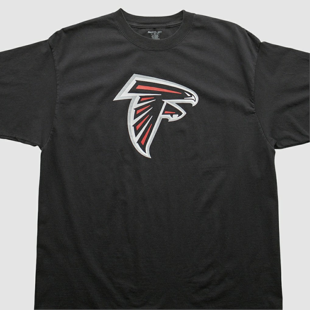 Atlanta Falcons Reebok 2000s T-shirt - Black Vintage - Fanatics