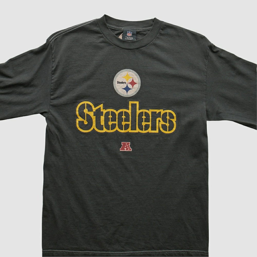 Pittsburgh Steelers NFL 2010s Long Sleeve T-shirt - Black Vintage - Fanatics