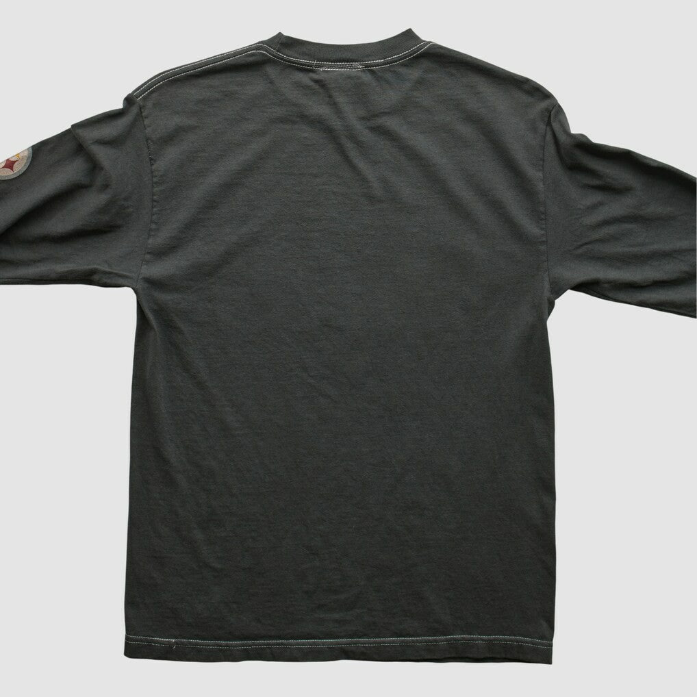 Pittsburgh Steelers NFL 2010s Long Sleeve T-shirt - Black Vintage - Fanatics