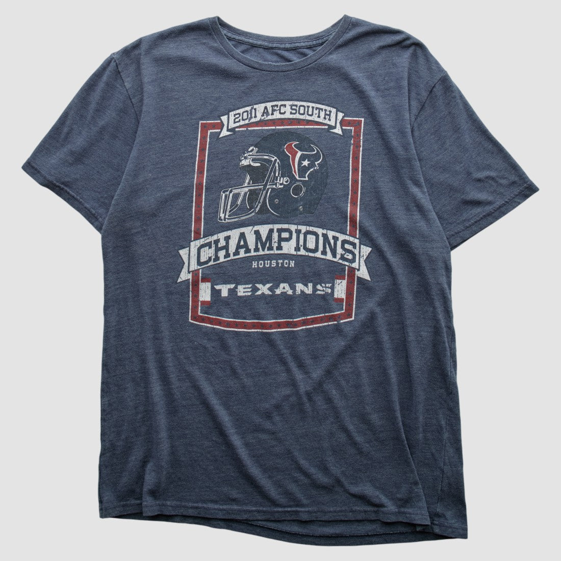 Houston Texans Reebok 2011 T-shirt - Navy Vintage - Fanatics