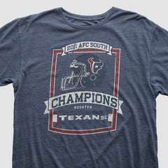 Houston Texans Reebok 2011 T-shirt - Navy Vintage - Fanatics