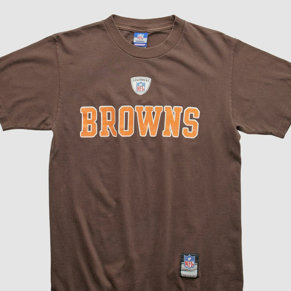 Cleveland Browns Reebok 2000s T-shirt - Brown Vintage - Fanatics