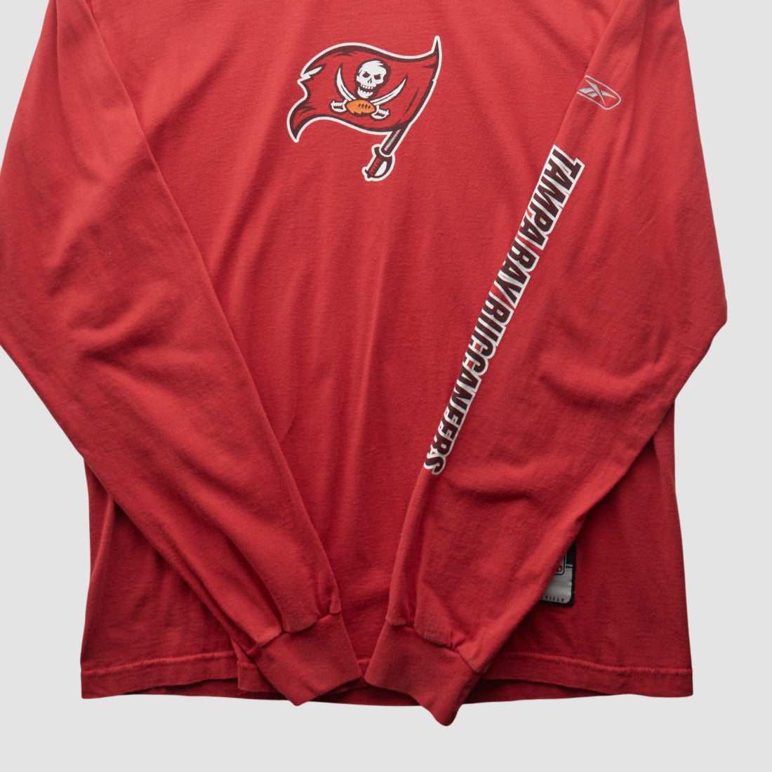 Tampa Bay Buccaneers Reebok 2000s Long Sleeve T-shirt - Red Vintage - Fanatics