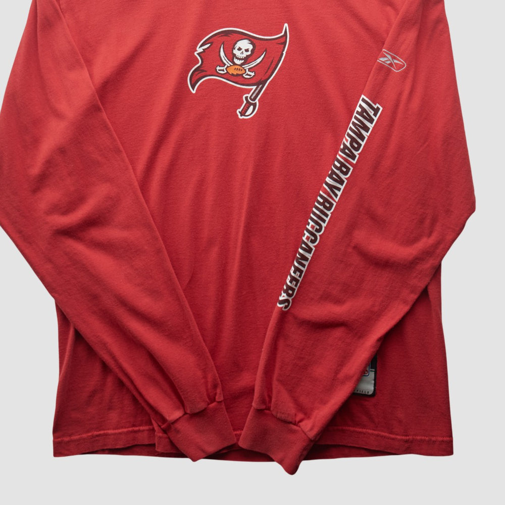 Tampa Bay Buccaneers Reebok 2000s Long Sleeve T-shirt - Red Vintage - Fanatics