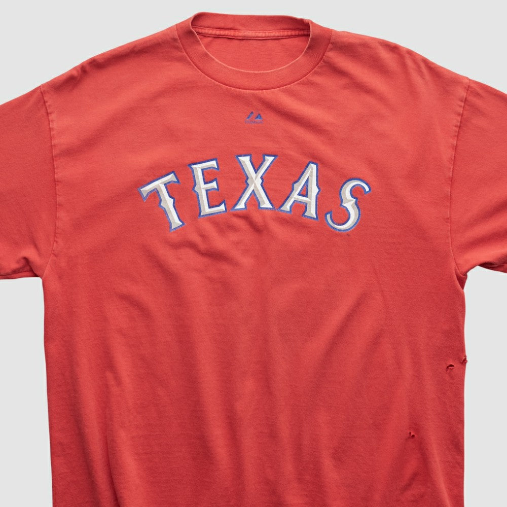 Texas Rangers Majestic 2000s T-shirt Outlet