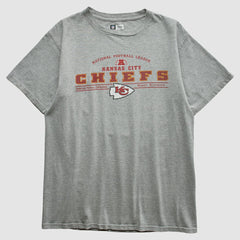 Kansas City Chiefs Team Edition Apparel 2000s T-shirt - Heather Gray Vintage - Fanatics