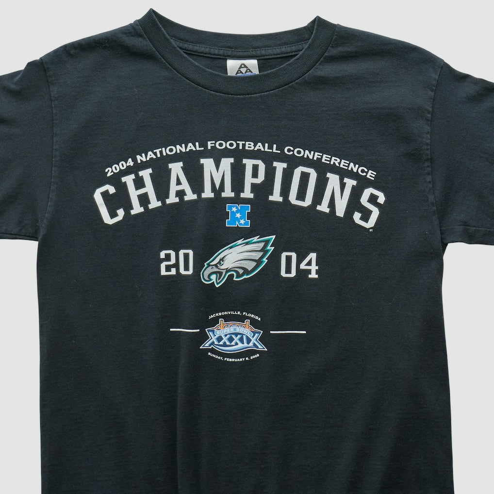 Philadelphia Eagles Alstyle 2004 T-shirt - Black Vintage - Fanatics