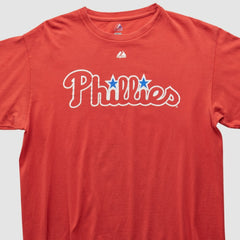 Philadelphia Phillies Majestic 2000s T-shirt for sale