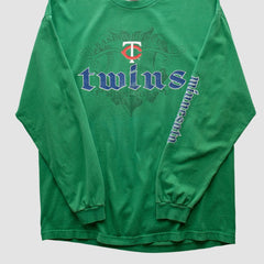 Minnesota Twins Genuine Merchandise 2000s Long Sleeve T-shirt Near Me
