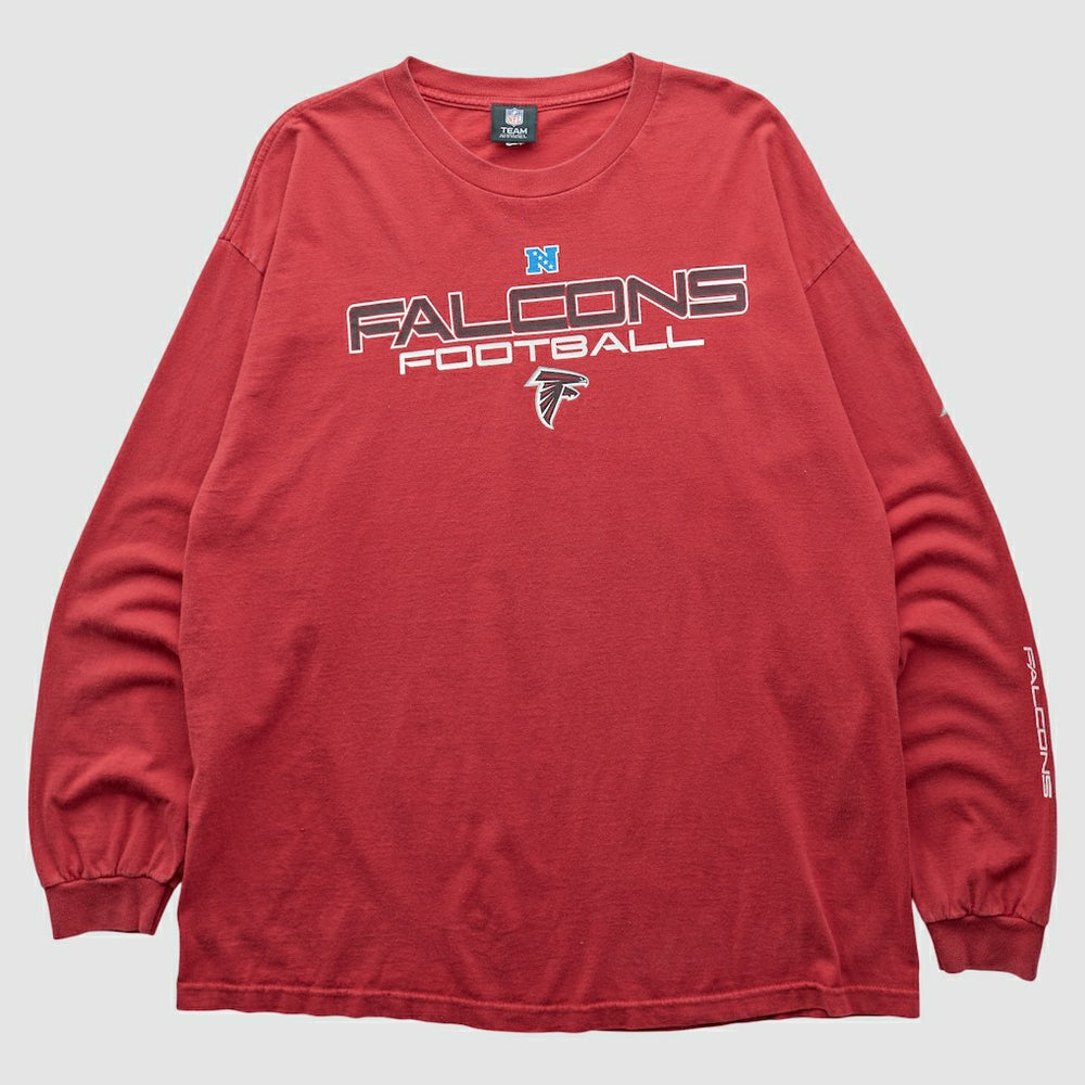 Atlanta Falcons Team Edition Apparel 2010s Long Sleeve T-shirt - Red Vintage - Fanatics