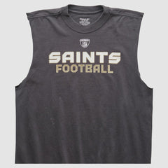 New Orleans Saints Reebok 2000s Tank - Black Vintage - Fanatics