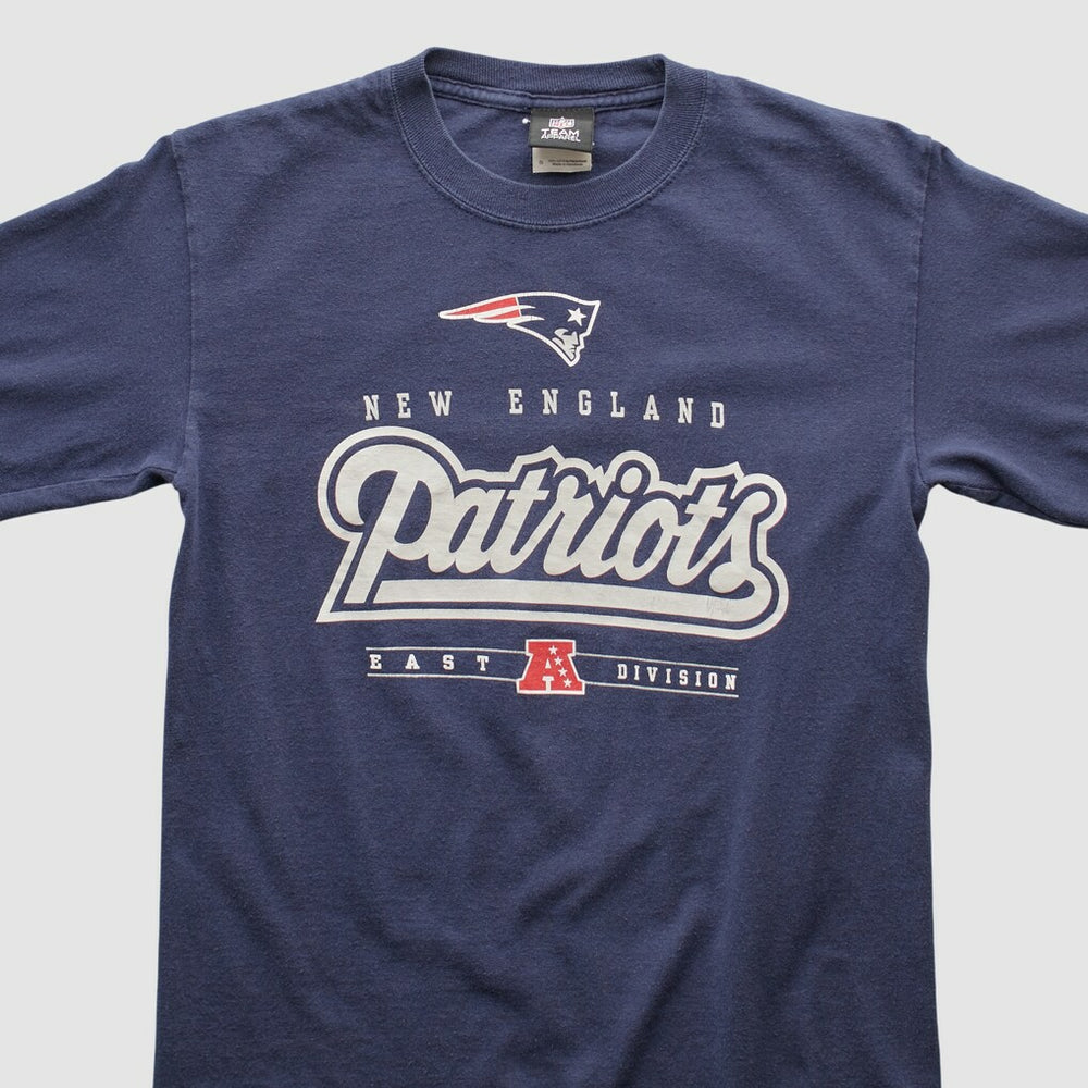 New England Patriots NFL 2010s Long Sleeve T-shirt - Navy Vintage - Fanatics