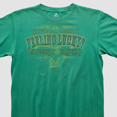 Milwaukee Brewers Majestic 2000s T-shirt Online