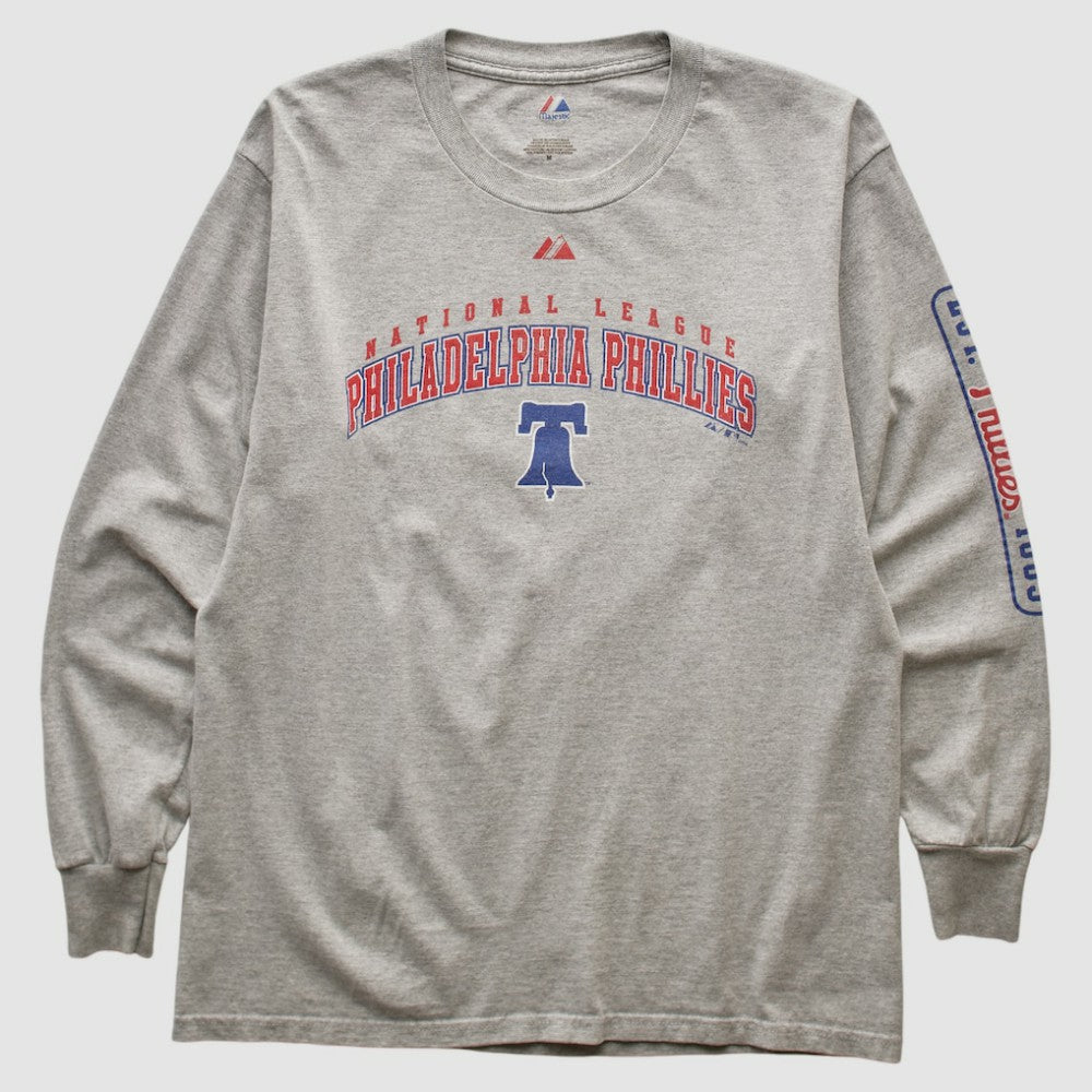 Philadelphia Phillies Majestic 2000s Long Sleeve T-shirt Online