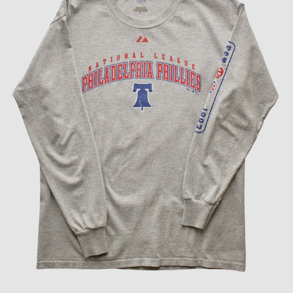 Philadelphia Phillies Majestic 2000s Long Sleeve T-shirt Online