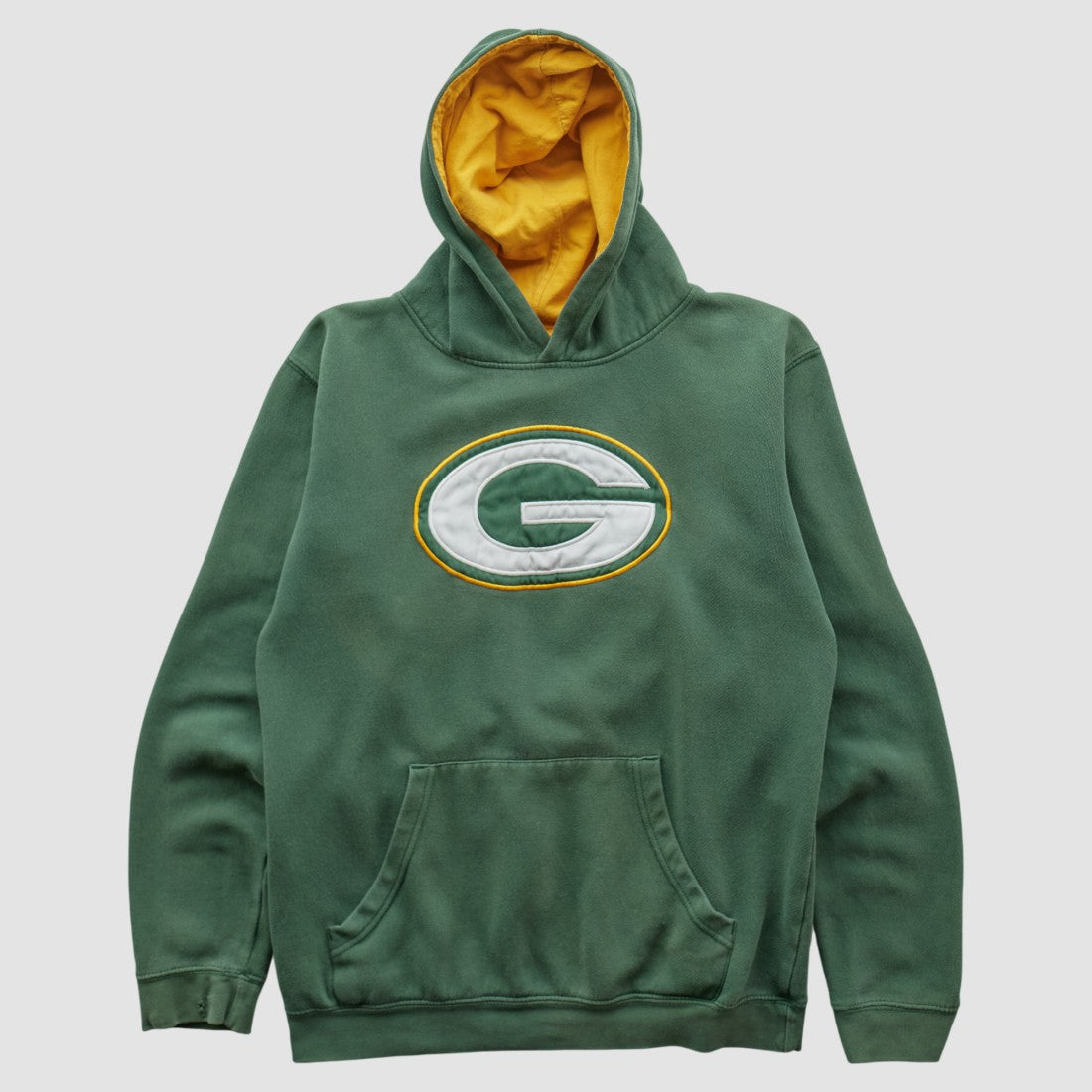 Green Bay Packers NFL 2000s Hooded Pullover Sweatshirt - Green Vintage - Fanatics