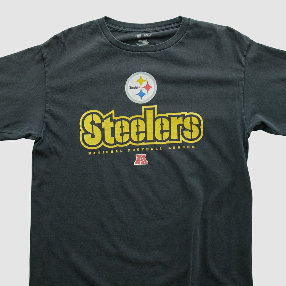 Pittsburgh Steelers NFL 2000s Long Sleeve T-shirt - Black Vintage - Fanatics