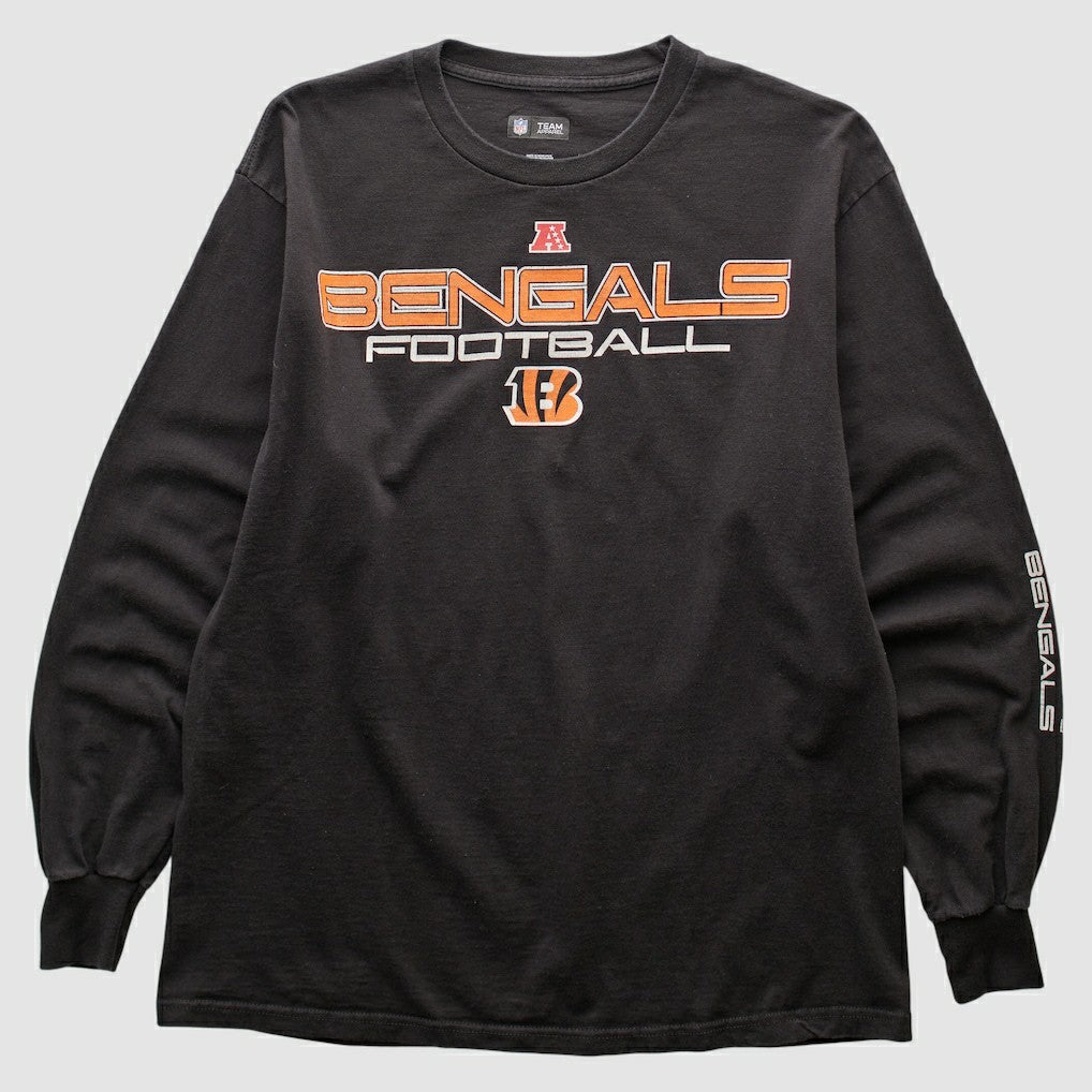 Cincinnati Bengals NFL 2000s Long Sleeve T-shirt - Black Vintage - Fanatics