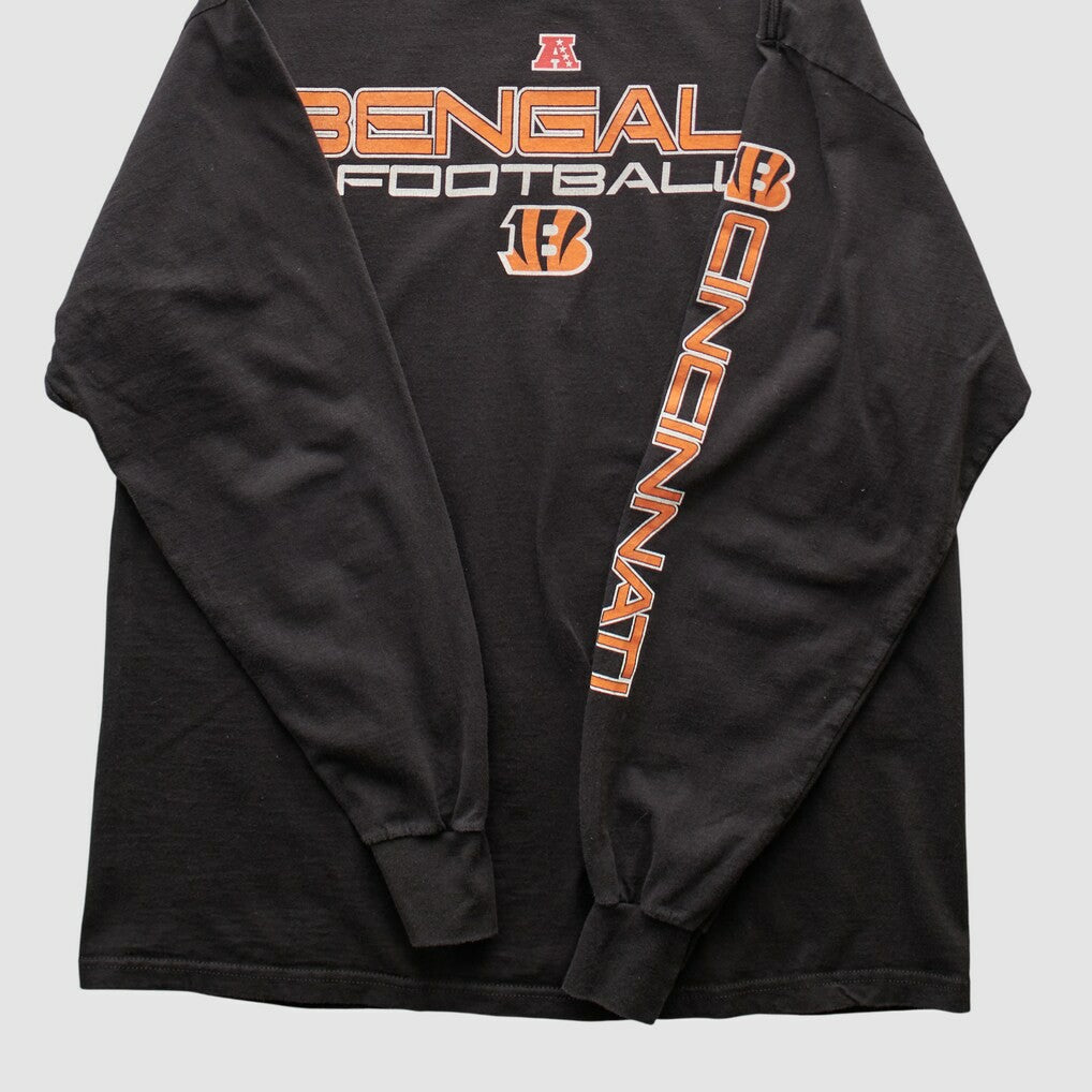 Cincinnati Bengals NFL 2000s Long Sleeve T-shirt - Black Vintage - Fanatics