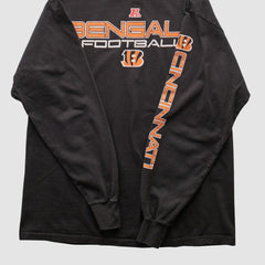 Cincinnati Bengals NFL 2000s Long Sleeve T-shirt - Black Vintage - Fanatics