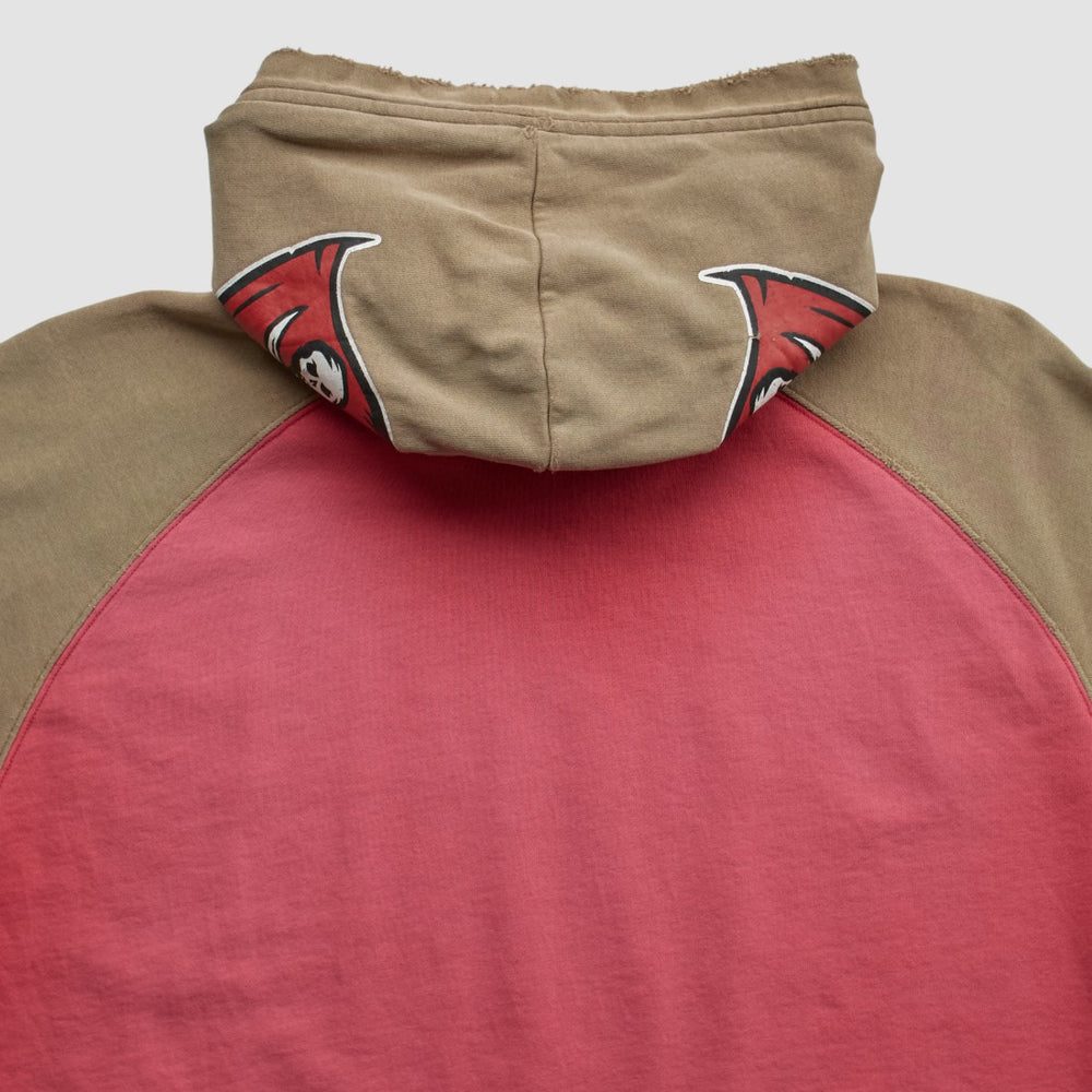 Tampa Bay Buccaneers Reebok 2000s Hooded Pullover Sweatshirt - Red Vintage - Fanatics