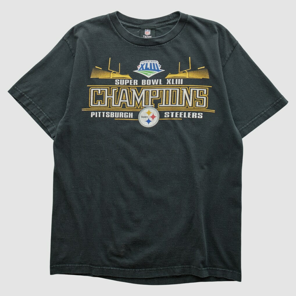 Pittsburgh Steelers NFL 2009 T-shirt - Black Vintage - Fanatics