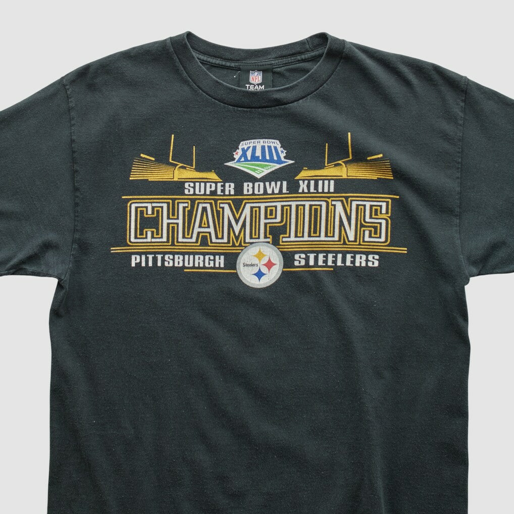 Pittsburgh Steelers NFL 2009 T-shirt - Black Vintage - Fanatics