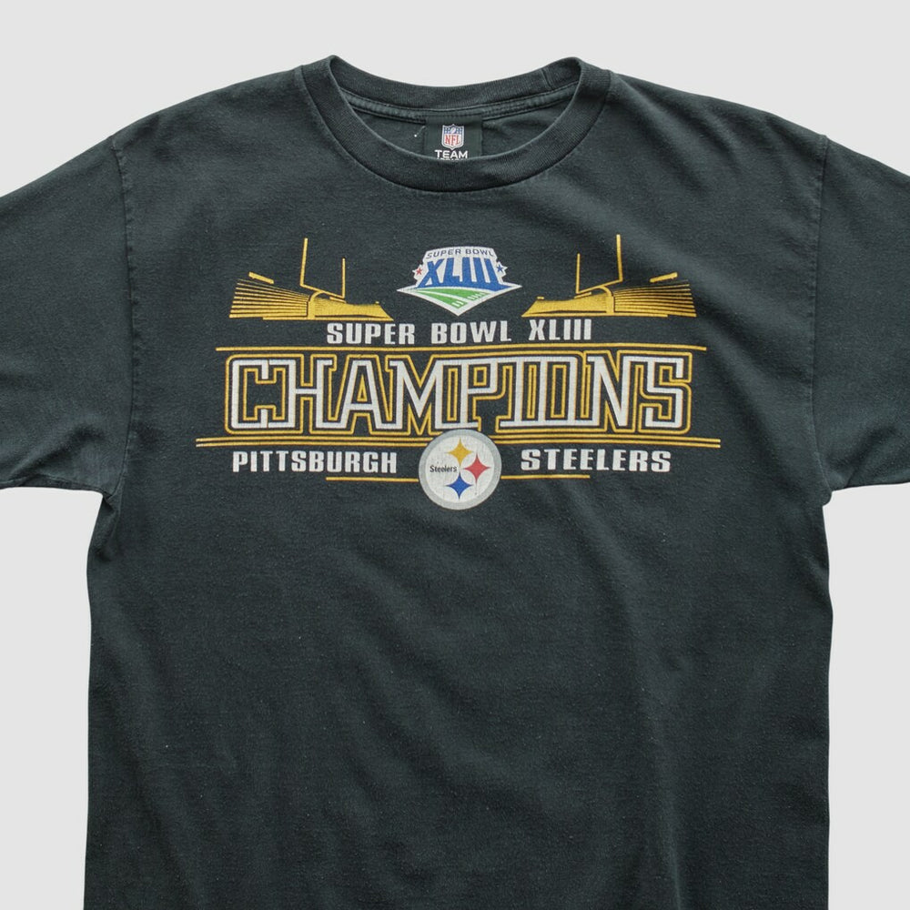 Pittsburgh Steelers NFL 2009 T-shirt - Black Vintage - Fanatics